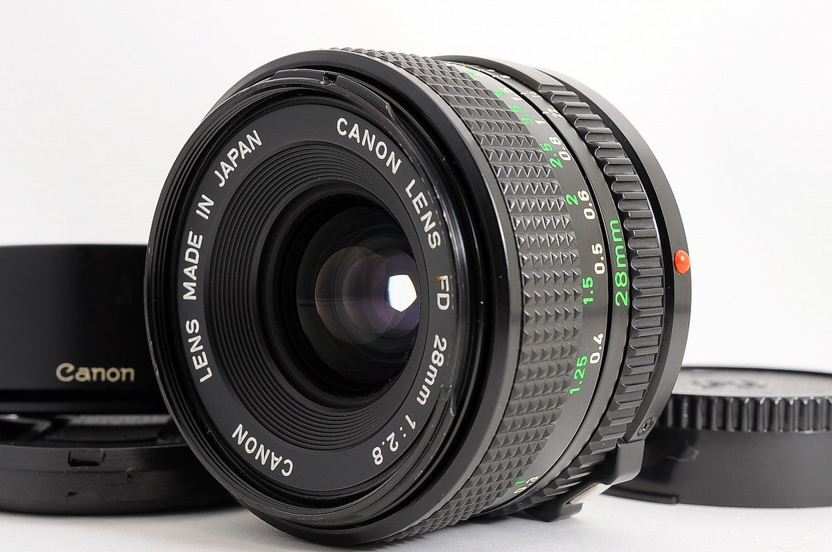 [Mint BW-52A Hood] Canon New FD nFD 28mm f/2.8 Wide MF Lens Canon FD Japan