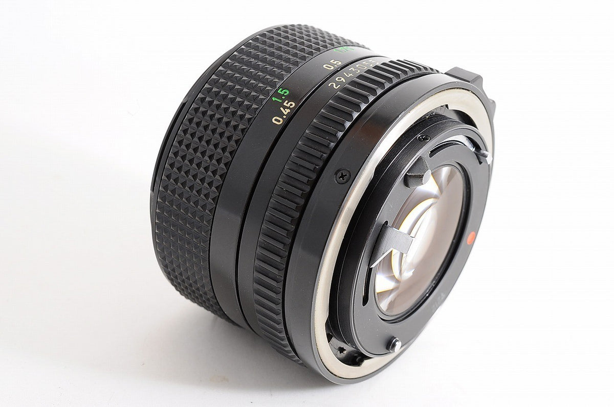 [Top Mint w/ Caps] Canon New FD nFD 50mm f1.4 Fast MF Standard Prime Lens Japan