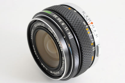 [NEAR MINT+] Olympus OM G.Zuiko Auto-W 28mm f/3.5 Wide MF Lens OM Japan