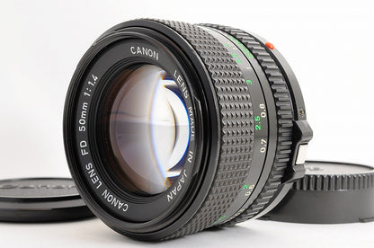 [Top Mint Caps] Canon New FD nFD 50mm f/1.4 Fast MF Lens Canon FD Mount Japan