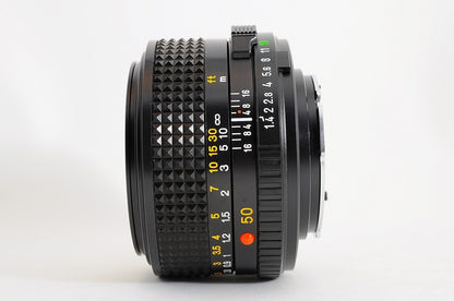 [Top Mint Boxed] Minolta New MD 50mm f/1.4 Fast MF Lens Minolta MD Mount Japan