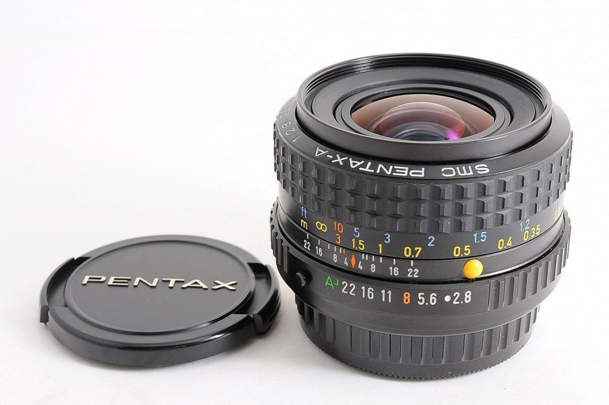 [Mint] Pentax SMC Pentax-A 28mm f/2.8 Wide MF Lens Pentax K Mount Japan