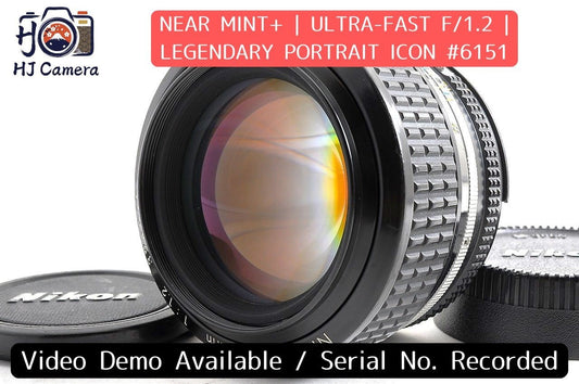 [NEAR MINT+] Nikon AI-S AIS Nikkor 50mm f/1.2 Fast MF Lens Nikon F Mount Japan