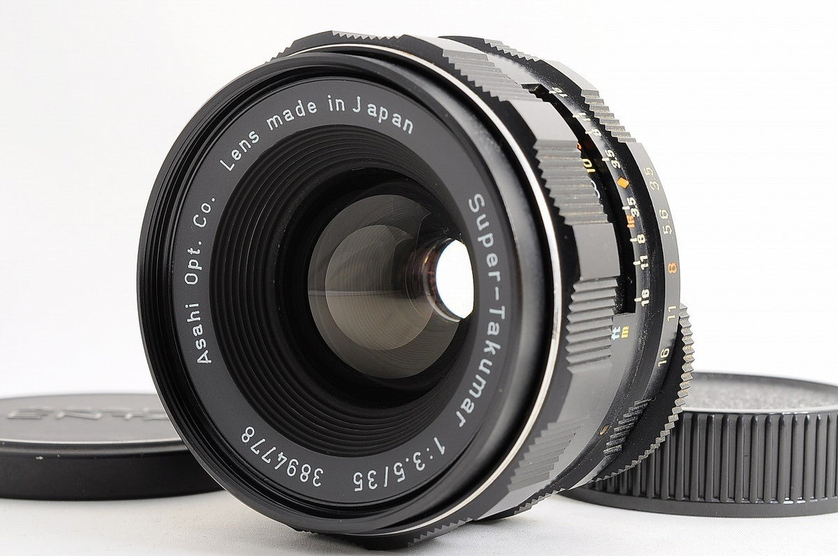 [Mint w/Metal Cap] Pentax Super Takumar 35mm f3.5 MF Wide Angle Lens M42 Japan