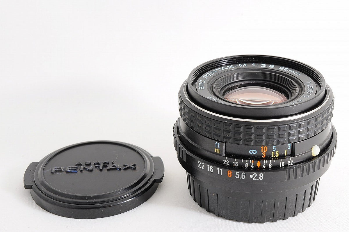 [TOP MINT] Pentax SMC Pentax-M 28mm f/2.8 Wide MF Lens Pentax K Mount Japan