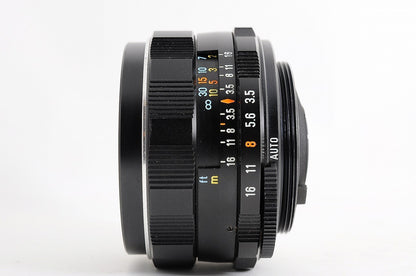 [Near Mint+ w/Filter Cap] Pentax Super Multi Coated Takumar 35mm f3.5 M42 Japan