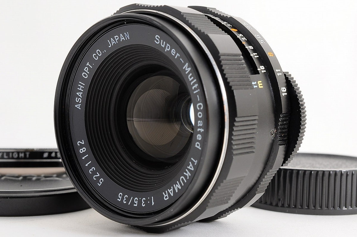 [Near Mint+ w/Filter Cap] Pentax Super Multi Coated Takumar 35mm f3.5 M42 Japan