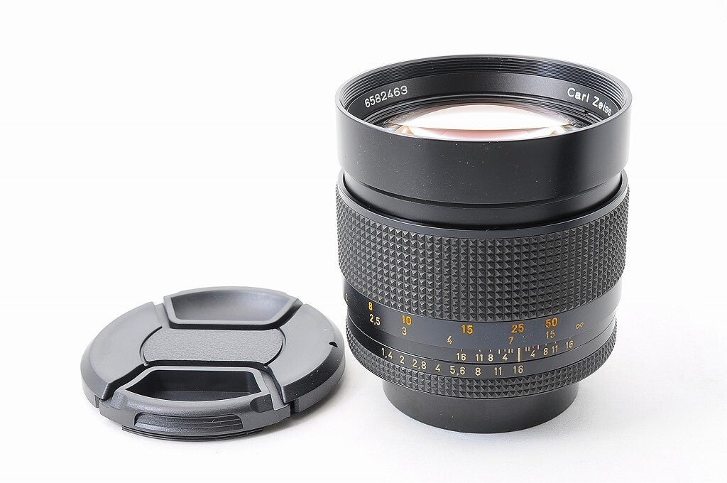[MINT] Contax Carl Zeiss Planar T* 85mm f/1.4 AEG Fast MF Lens Contax CY Japan