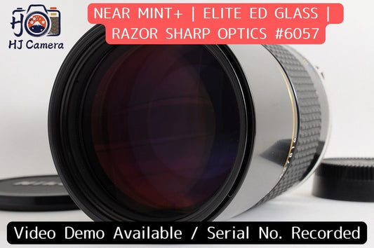 [NEAR MINT+] Nikon AI-S AIS Nikkor ED 180mm f/2.8 Fast Telephoto MF Nikon Japan