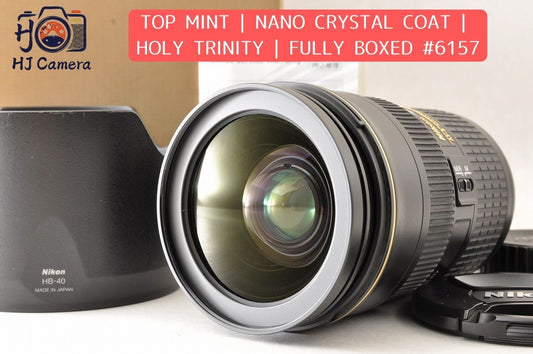 [TOP MINT Boxed] Nikon AF-S Nikkor 24-70mm f/2.8G ED N Lens HB-40 Hood Japan