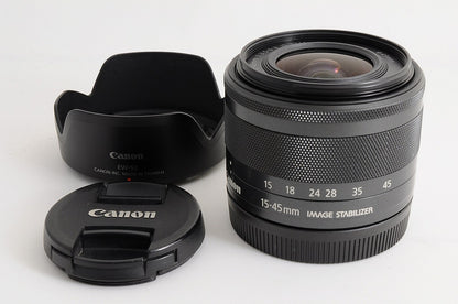 [Mint EW-53 Hood] Canon EF-M 15-45mm f/3.5-6.3 IS STM Lens EOS M Japan