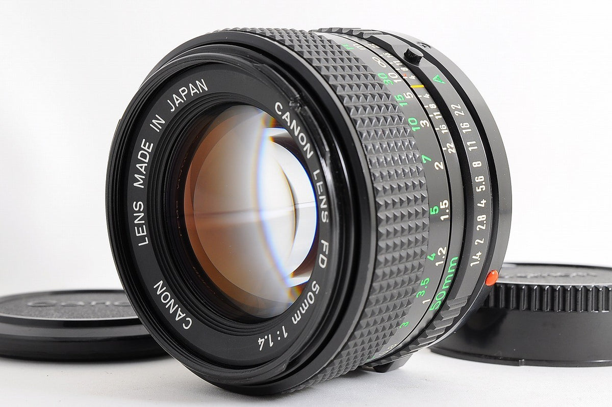 [Top Mint] Canon New FD nFD 50mm f/1.4 Fast MF Lens Canon FD Mount Japan