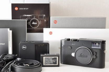 [Mint Boxed] Leica M10-P 24MP Digital Rangefinder Camera Body Black M10P Japan