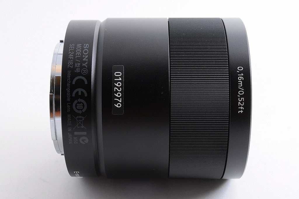[Almost Unused] Sony Carl Zeiss Sonnar T* E 24mm f/1.8 ZA SEL24F18Z Lens Japan