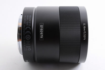 [Almost Unused] Sony Carl Zeiss Sonnar T* E 24mm f/1.8 ZA SEL24F18Z Lens Japan