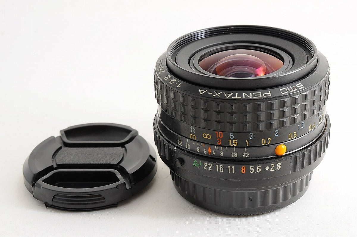 [NEAR MINT+] Pentax SMC Pentax-A 28mm f/2.8 Wide MF Lens Pentax K Mount Japan