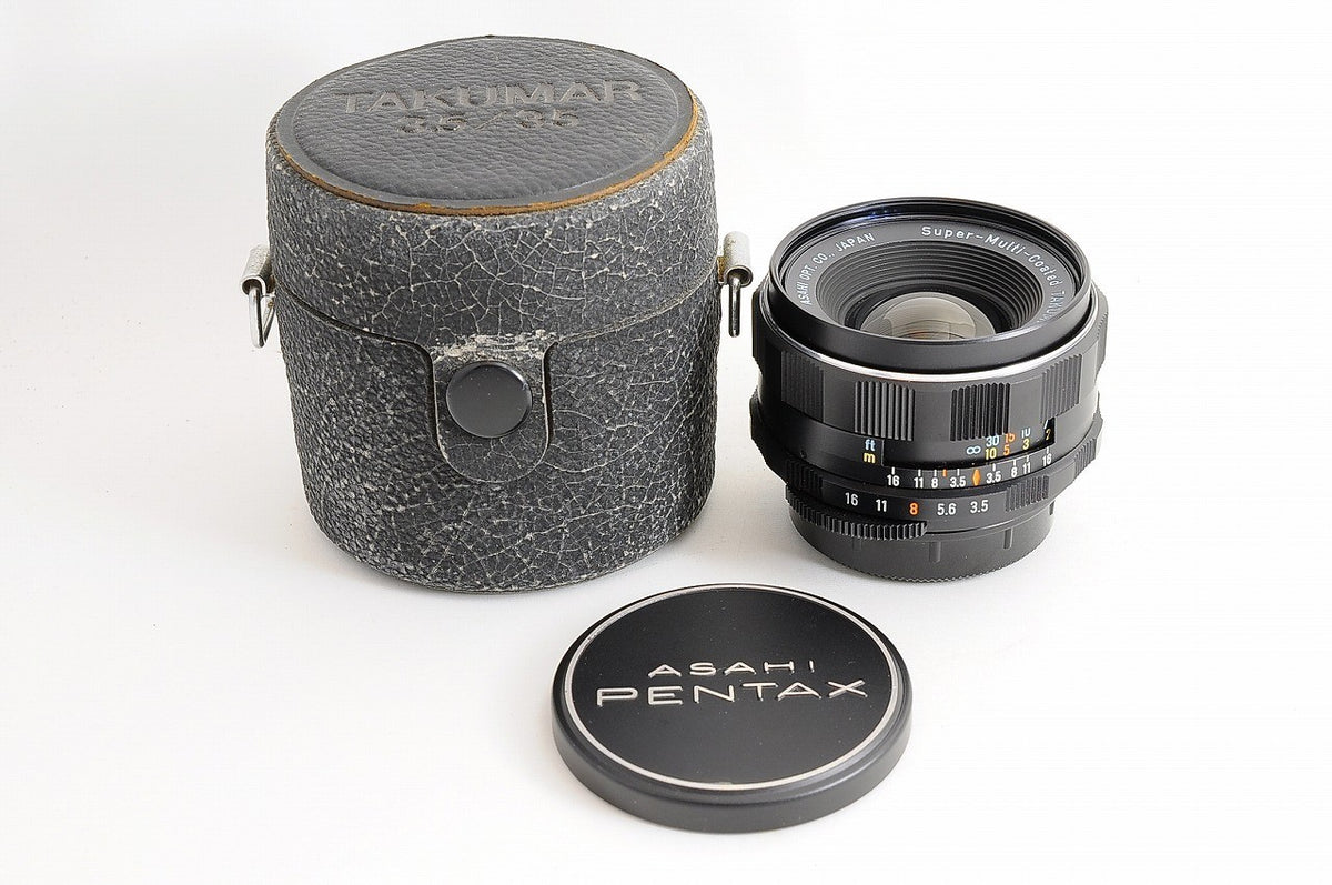 [Top Mint w/ Case] Pentax SMC Takumar 35mm f/3.5 Wide MF Lens M42 Screw Japan