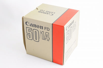 [Super Rare Unused] Canon New FD nFD 50mm f1.4 Lens BS-52 Hood In Box From Japan