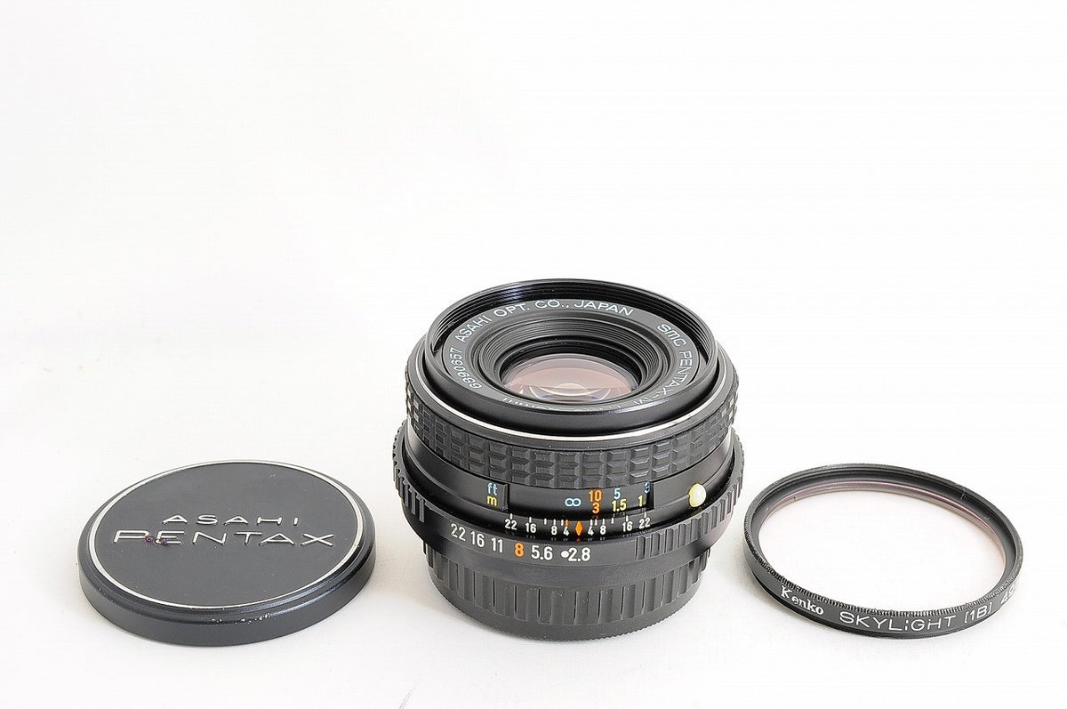 [Mint w/ Filter] Pentax SMC Pentax-M 28mm f/2.8 Wide MF Lens Pentax K Japan