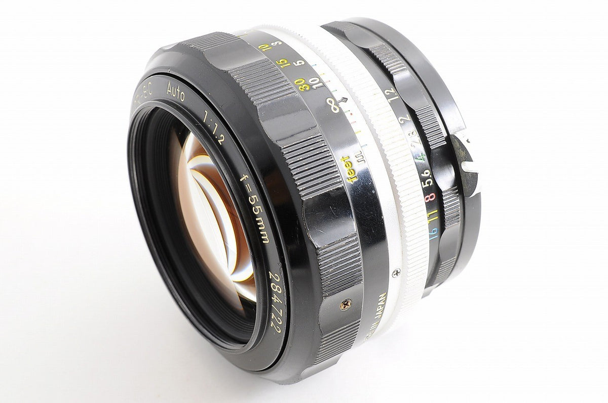 [Near Mint+] Nikon Non-AI Nikkor-S.C Auto 55mm f/1.2 Fast MF Lens Nikon F Japan