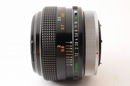 [Near Mint+] Canon FD 55mm f/1.2 S.S.C. SSC Rare O Mark Fast MF Canon FD Japan