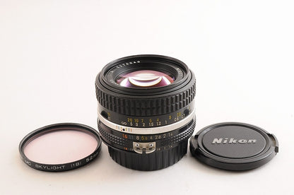 [NEAR MINT+ Filter] Nikon AI-S AIS Nikkor 50mm f/1.4 Fast MF Lens Nikon F Japan