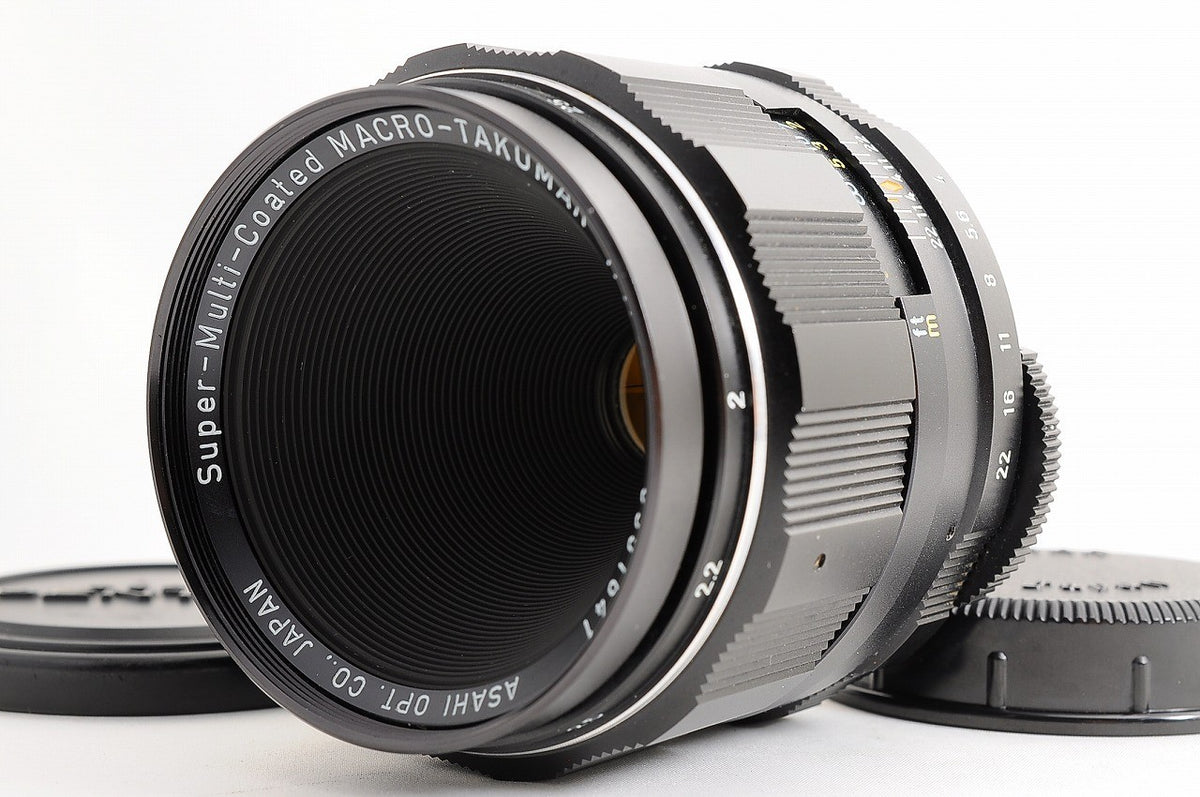 [Mint w/ Caps] Pentax Super Multi Coated Macro Takumar 50mm f4 M42 Lens Japan