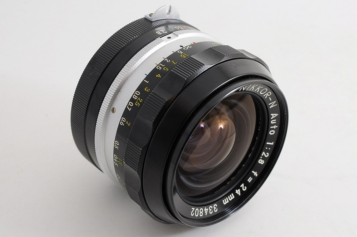 [Mint Hood Case] Nikon Non-AI Nikkor-N Auto 24mm f/2.8 Wide MF Lens Nikon F Jp