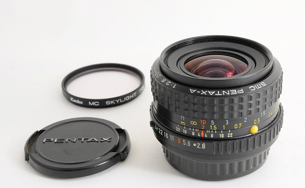 [NEAR MINT+] Pentax SMC Pentax-A 28mm f/2.8 Wide MF Lens Pentax K Mount Japan