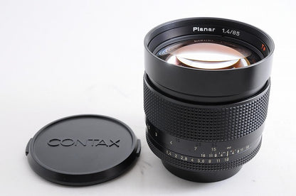 [MINT] Contax Carl Zeiss Planar T* 85mm f/1.4 AEG Fast MF Lens Contax CY Japan