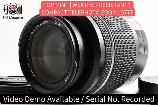 [TOP MINT] Pentax DA L 50-200mm f/4-5.6 ED WR Telephoto Zoom Pentax K Mount Jp