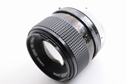 [EXC+5 Case] Canon FD 100mm f/2.8 S.S.C. SSC Rare O Mark Telephoto Lens Japan