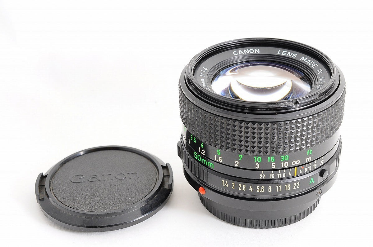 [Mint] Canon New FD nFD 50mm f/1.4 Fast MF Lens Canon FD Mount Japan