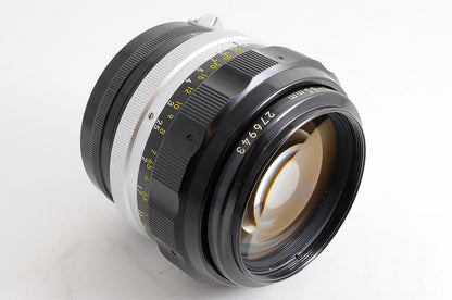 [Near Mint+ Case] Nikon Non-AI Nikkor-H Auto 85mm f/1.8 Fast MF Lens Nikon Japan