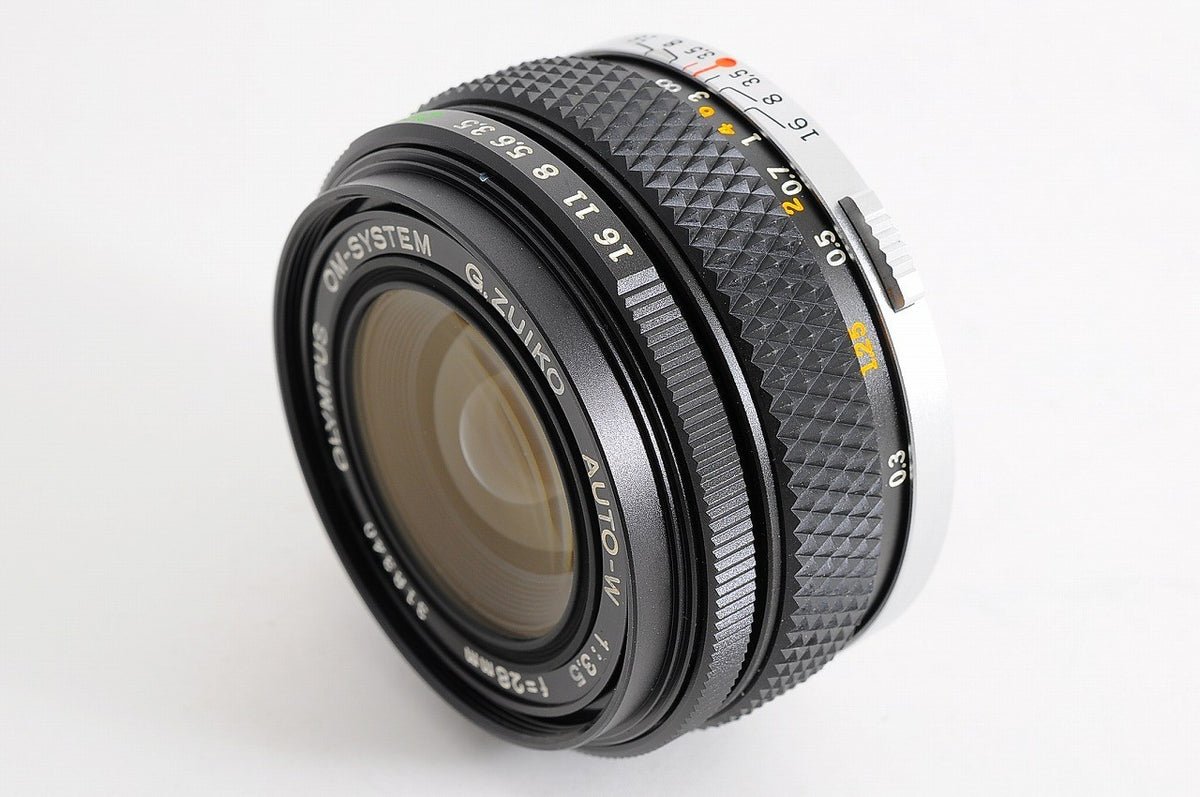 [Mint Hood Case] Olympus OM G.Zuiko Auto-W 28mm f/3.5 Wide MF Lens OM Japan