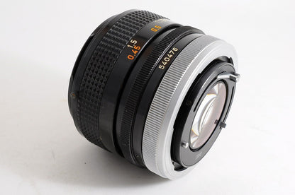 [Exc+ O-Mark] Canon FD 50mm f1.4 S.S.C. SSC Fast MF Standard Prime Lens Japan