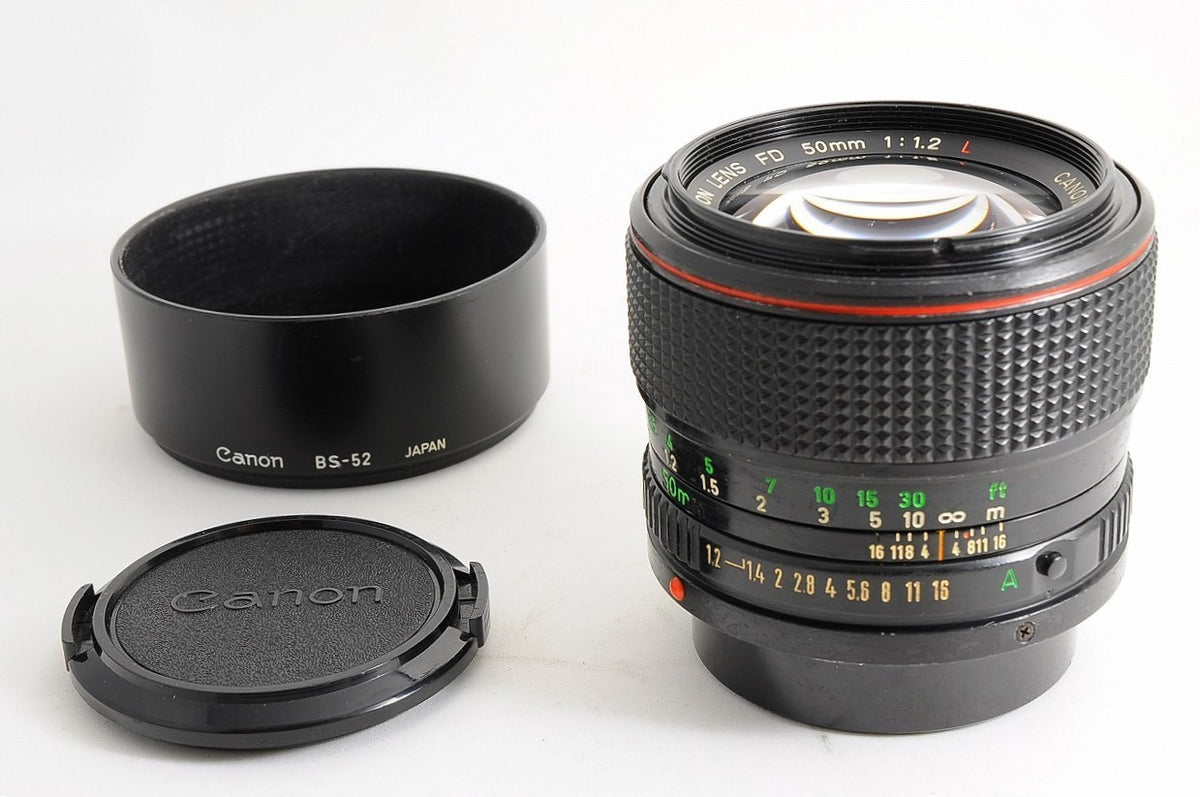 [Excellent+ BS-52 Hood] Canon New FD nFD 50mm f/1.2 L Fast MF Canon FD Japan