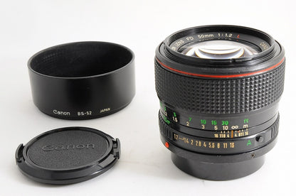 [Excellent+ BS-52 Hood] Canon New FD nFD 50mm f/1.2 L Fast MF Canon FD Japan