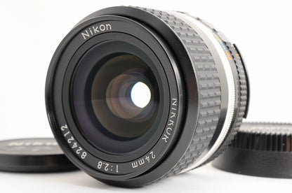 [Near Mint+] Nikon AI-S AIS Nikkor 24mm f/2.8 Wide MF SIC Lens Nikon F Japan