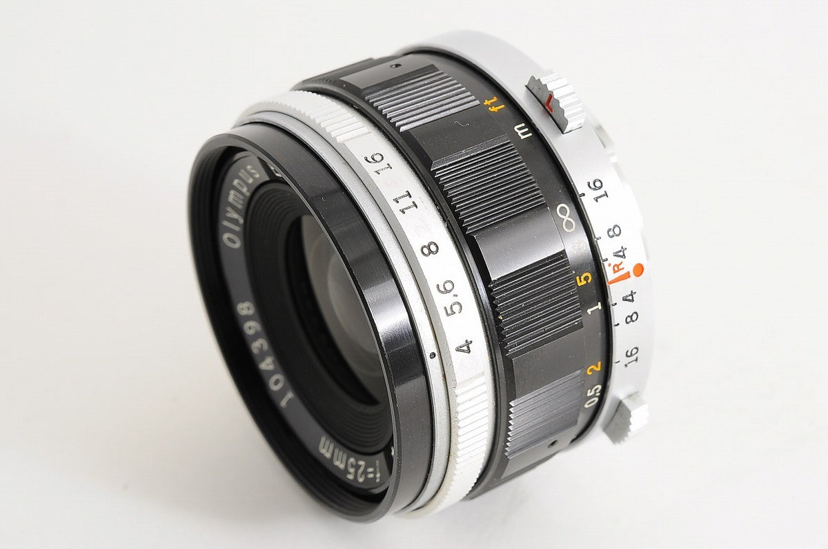 [Mint Case Filter] Olympus Pen F E.Zuiko Auto-W 25mm f/4 Wide MF Pen F Japan