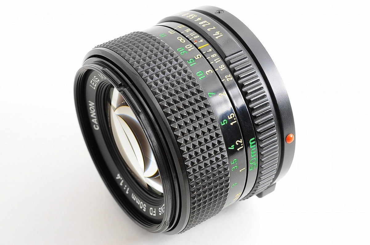 [Top Mint BS-52] Canon New FD nFD 50mm f/1.4 Fast MF Lens Canon FD Mount Japan