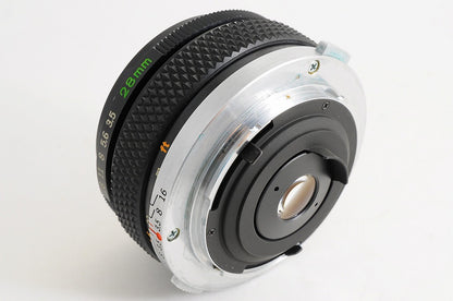 [MINT] Olympus OM G.Zuiko Auto-W 28mm f/3.5 Wide MF Lens Olympus OM Japan