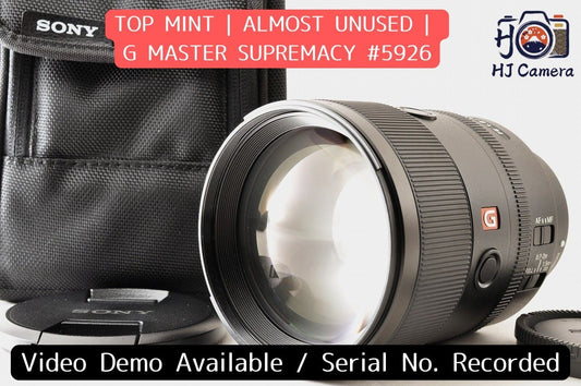 [TOP MINT] Sony FE 135mm f/1.8 GM SEL135F18GM Fast Telephoto Lens E Mount Japan
