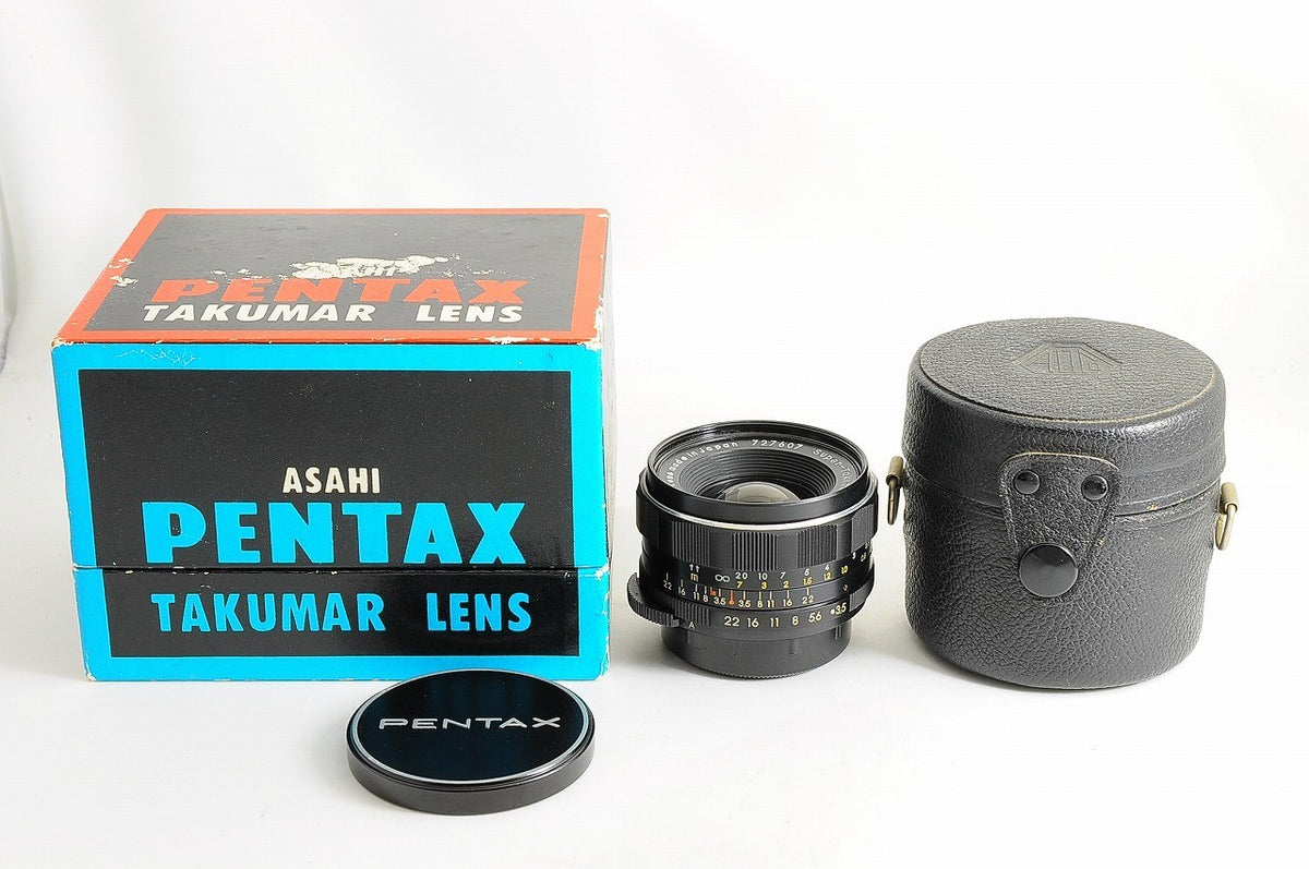 [Near Mint Boxed Case] Pentax Super Takumar 35mm f/3.5 Wide MF M42 Screw Japan