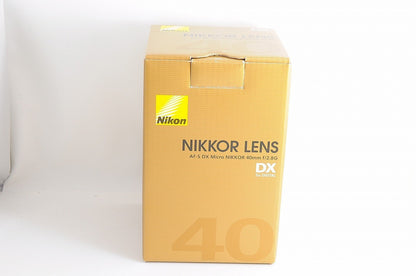 [TOP MINT] Nikon AF-S DX Micro Nikkor 40mm f/2.8G 1:1 Macro Lens Nikon F Japan