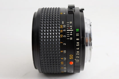 [Top Mint] Minolta New MD 50mm f/1.2 Fast MF Lens Minolta MD Mount From Japan