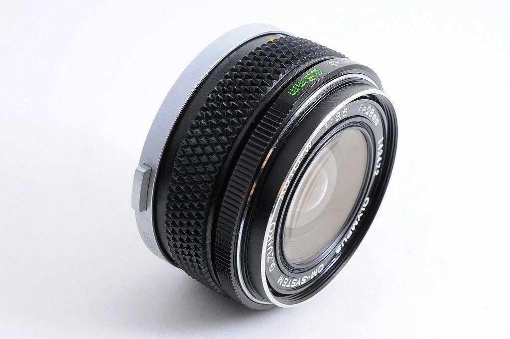 [NEAR MINT+ Hood] Olympus OM G.Zuiko Auto-W 28mm f/3.5 Wide MF Lens OM Japan