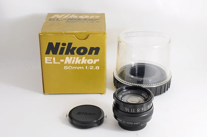 [Mint Boxed Case] Nikon EL-Nikkor 50mm f/2.8 N MF Enlarging Lens Japan