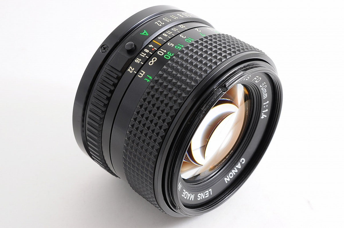[Top Mint] Canon New FD nFD 50mm f/1.4 Fast MF Lens Canon FD Mount Japan