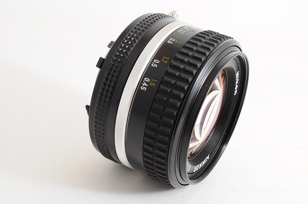 [Mint w/ Caps] Nikon AI-S NIKKOR 50mm f1.4 Fast MF Standard Prime Lens Japan